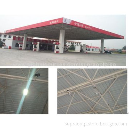 LED Gas Station Light with 100-240V AC Input Voltages